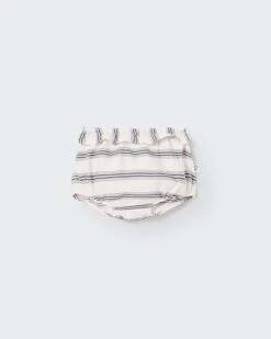 Ines Baby Bloomer In Ivory Stripe