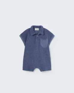 Jake Baby Jumpsuit In Blue