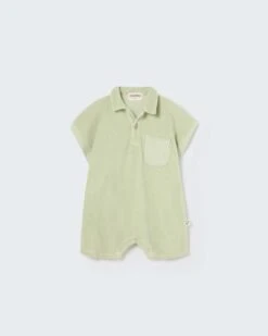 Jake Baby Jumpsuit In Green