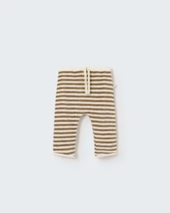Jasper Baby Pant In Coffee Stripe