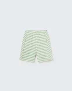 Saint Short In Green Stripe