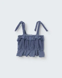 Sandy Tank In Blue Melange