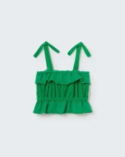 Sandy Tank In Grass Green