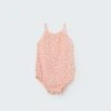 Spring Baby Romper In Crystal Pink -LITTLE Baby Gear little cozmo spring baby romper in crystal pink 1155574282