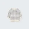 Thiago Baby Sweatshirt In Blue Stripe