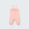 Vega Baby Jumpsuit In Crystal Pink