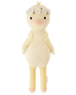 Flora The Duckling Ivory -LITTLE Baby Gear little cuddle kind flora the duckling ivory 45810595135780