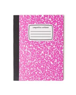 Cerise Mini Composition Notebook