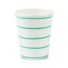 Clover Frenchie Striped Cups -LITTLE Baby Gear little daydream society clover frenchie striped cups 42169904791844