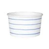 Cobalt Frenchie Stripes Treat Cups