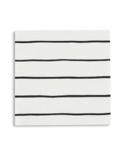 Ink Frenchie Striped Petite Napkins