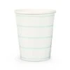 Mint Frenchie Striped Cups -LITTLE Baby Gear little daydream society mint frenchie striped cups 42169903022372