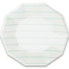 Mint Frenchie Striped Small Plates -LITTLE Baby Gear little daydream society mint frenchie striped small plates 42169922289956