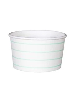Mint Frenchie Stripes Treat Cups