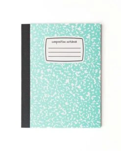 Mint Mini Composition Notebook