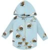 Bee Hoodie In Blue -LITTLE Baby Gear little dear sophie bee hoodie in blue 46555279884580