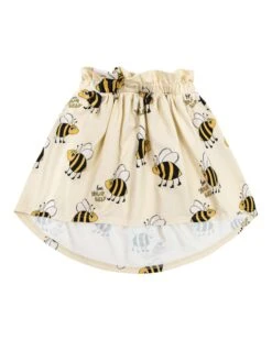 Bee Midi Skirt In Ecru