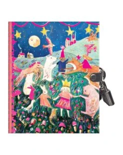 Eeboo Claire Very Small Journal In Moon Dance