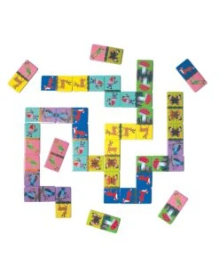 Eeboo Giant Shiny Forest Dominoes -LITTLE Baby Gear little eeboo giant shiny forest dominoes 49164287344932