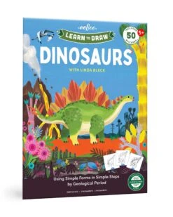 Eeboo Learn To Draw Dinosaurs