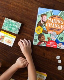 Eeboo Making Change Game -LITTLE Baby Gear little eeboo making change game 49630260789540