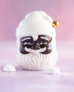 Black Papa Noel Cookie Jar