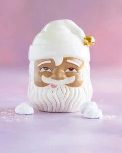 Brown Papa Noel Cookie Jar