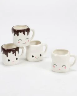 Marshmallow Mugs Set Of 4