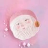 White Papa Noel Cookie Platter In Pink -LITTLE Baby Gear little glitterville white papa noel cookie platter in pink 45650370527524