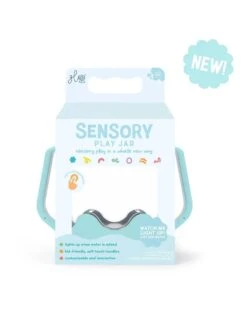 Frosty Blue Sensory Play Jar