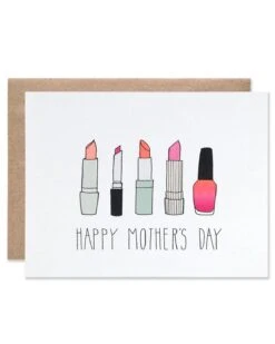 Mother's Day Lipstick Card