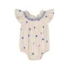 Letty Romper In Blue Dots -LITTLE Baby Gear little hello simone letty romper in blue dots 51160707531044