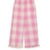 Malika Pant In Lila Check -LITTLE Baby Gear little hello simone malika pant in lila check 51160718344484