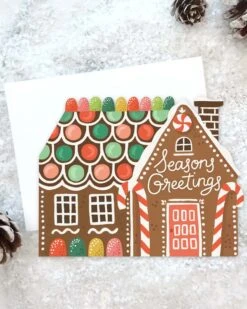Gingerbread House Card
