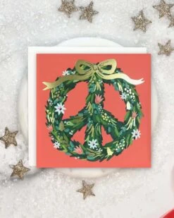 Peace Wreath Card