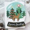 Snow Globe Card -LITTLE Baby Gear little idlewood co snow globe card 45944580342052