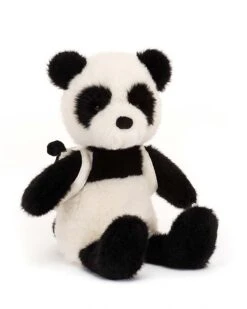 JELLYCAT Backpack Panda -LITTLE Baby Gear little jellycat backpack panda 46885291917604