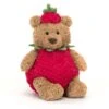 JELLYCAT Bartholomew Bear Strawberry -LITTLE Baby Gear little jellycat bartholomew bear strawberry 47696427352356
