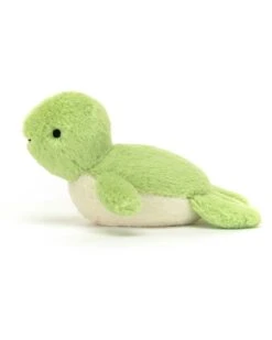 JELLYCAT Fluffy Turtle -LITTLE Baby Gear little jellycat fluffy turtle 49169730502948