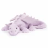 JELLYCAT Lavender Dragon -LITTLE Baby Gear little jellycat lavender dragon 40322582446372
