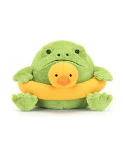 JELLYCAT Ricky Rain Frog Rubber Ring -LITTLE Baby Gear little jellycat ricky rain frog rubber ring 1166415628
