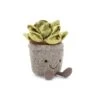 JELLYCAT Silly Succulent Jade 2 JELLYCAT Silly Succulent Jade -LITTLE Baby Gear little jellycat silly succulent jade 13408448643114