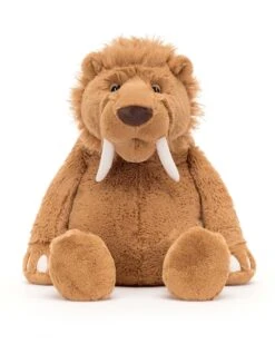 JELLYCAT Stellan Sabre Tooth Tiger -LITTLE Baby Gear little jellycat stellan sabre tooth tiger 41780770865444