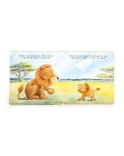 JELLYCAT The Very Brave Lion Book -LITTLE Baby Gear little jellycat the very brave lion book 46609324638500