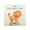 JELLYCAT The Very Brave Lion Book -LITTLE Baby Gear little jellycat the very brave lion book 46609324671268