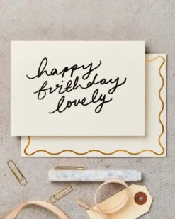 Happy Birthday Lovely Card