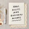 Hugs, Kisses & Birthday Wishes Card -LITTLE Baby Gear little katie leamon hugs kisses birthday wishes card 49387119804708