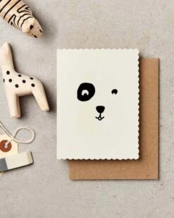 Pup Face Mini Card