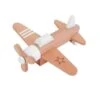 Hikoki Pull-back Propeller Plane In White -LITTLE Baby Gear little kiko and gg hikoki propeller in white 5008294576170