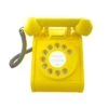 Kiko+ Retro Play Telephone In Yellow -LITTLE Baby Gear little kiko and gg kiko telephone in yellow 28962823766058
